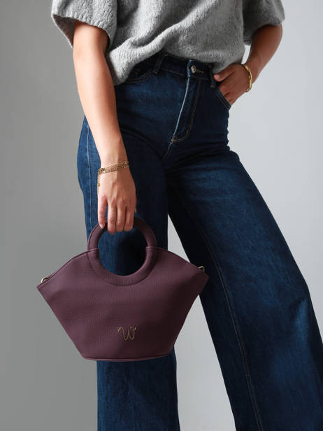 Shoulder Bag Neflier Woomen Violet neflier WNEF02 other view 1