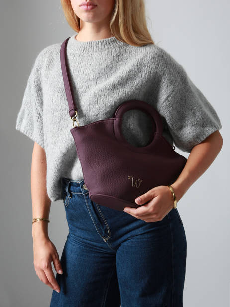Shoulder Bag Neflier Woomen Violet neflier WNEF02 other view 2