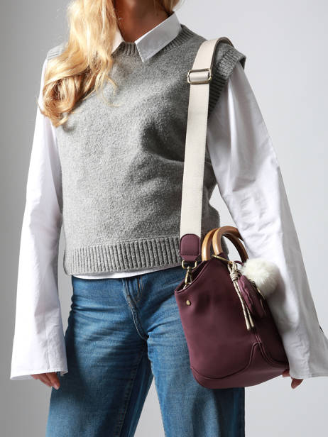 Handbag Crocus Woomen Violet crocus WCRO23 other view 2