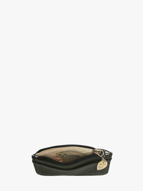 Card Holder Woomen Black crocus WCRO90 other view 2