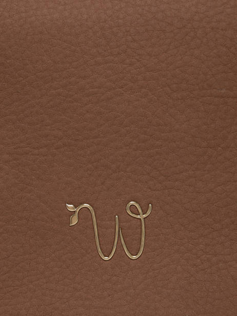 Sac Bandoulière S Neflier Woomen Marron neflier WNEF02 vue secondaire 7