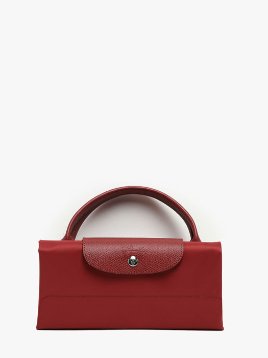 Longchamp Le pliage green Travel bag Red