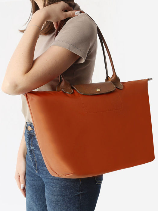 Longchamp Le pliage original Hobo bag Orange