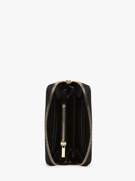 Coin Purse Leather Equestre Etrier Black equestre EEQT096M other view 3
