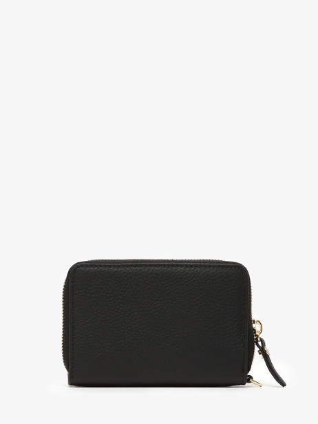 Coin Purse Leather Equestre Etrier Black equestre EEQT096M other view 4