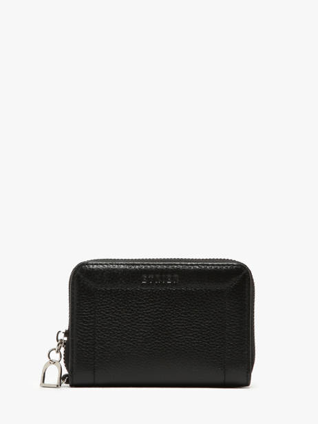Coin Purse Leather Altesse Etrier Black altesse EALT096M