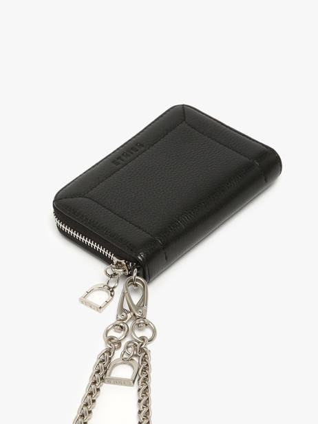 Coin Purse Leather Altesse Etrier Black altesse EALT096M other view 2