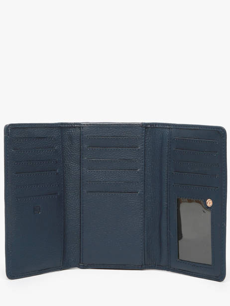 Medium Leather Tradition Wallet Etrier Blue tradition ETRA095M other view 2