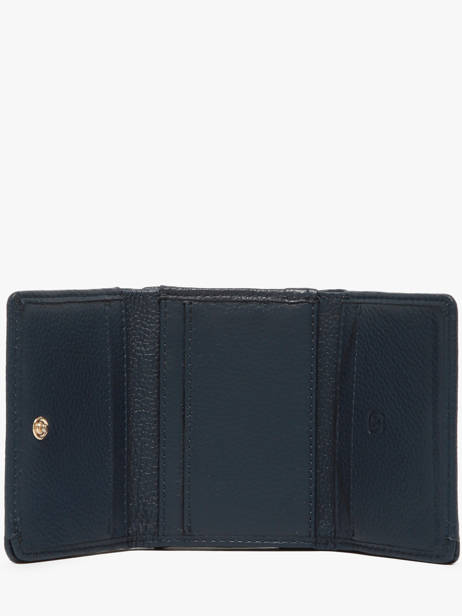 Leather Tradition Coin Purse Etrier Blue tradition ETRA095S other view 2