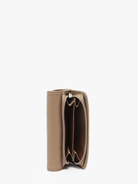 Wallet Leather Lancaster Beige paris pm 24 other view 1