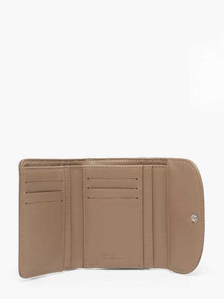 Wallet Leather Lancaster Beige paris pm 24 other view 2