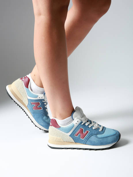 Sneakers In Leather New balance Blue boy U574SPR other view 1