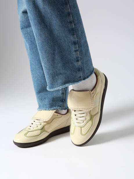 Sneakers In Leather Alohas Beige women 10082902 other view 1