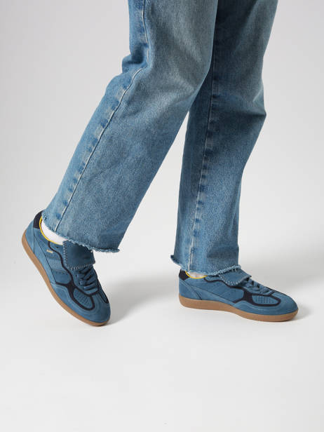 Sneakers In Leather Alohas Blue women 10091702 other view 1