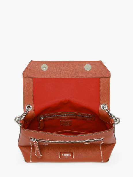 Shoulder Bag Ninon Leather Lancel Brown ninon A13782 other view 4