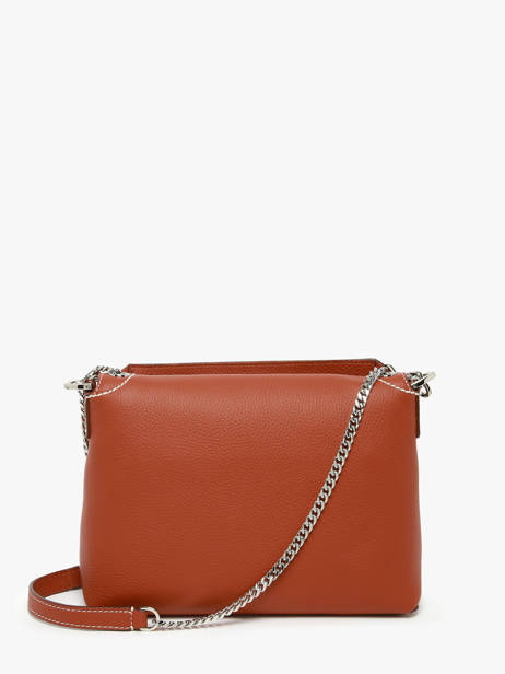 Shoulder Bag Ninon Leather Lancel Brown ninon A13782 other view 5