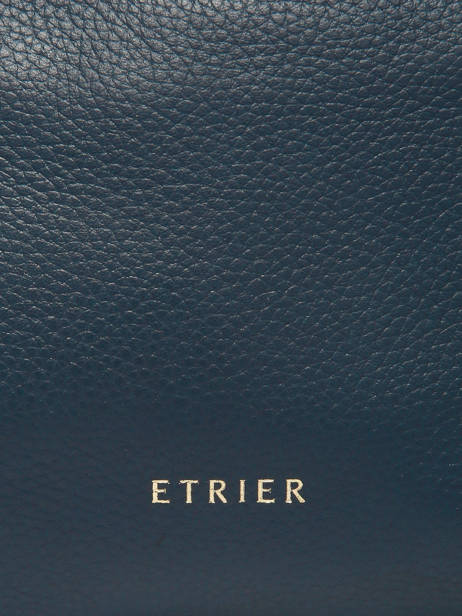 Large Leather Tradition Belt Bag Etrier Blue tradition ETRA022L other view 5
