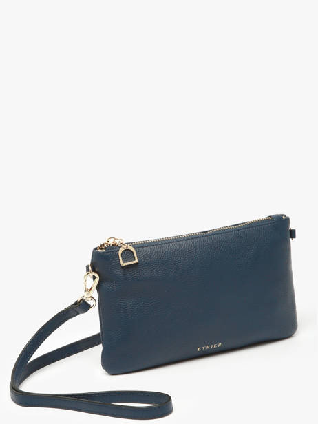 Crossbody Bag Tradition Cuir Etrier Blue tradition ETRA0141 other view 2