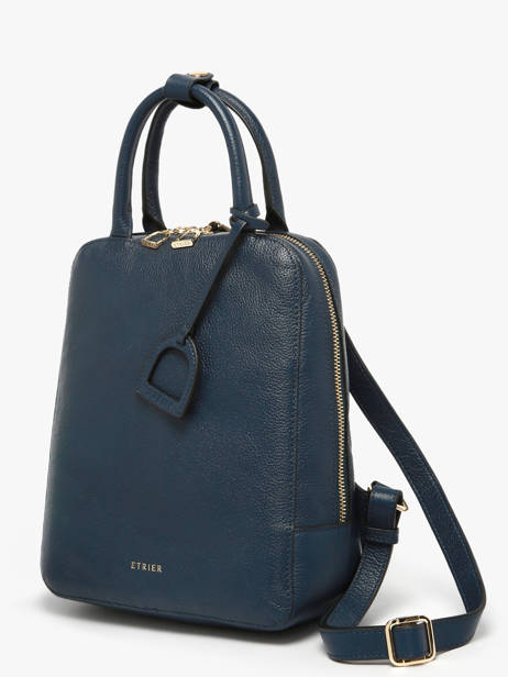 Backpack Tradition Leather Etrier Blue tradition ETRAB37S other view 2