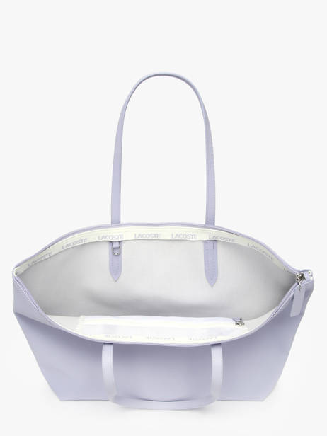 Shoulder Bag L.12.12 Concept Lacoste Violet l.12.12 concept NF1888PK other view 2