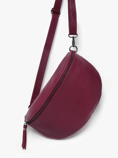 Leather Caviar Belt Bag Milano Red caviar CA21123 other view 1