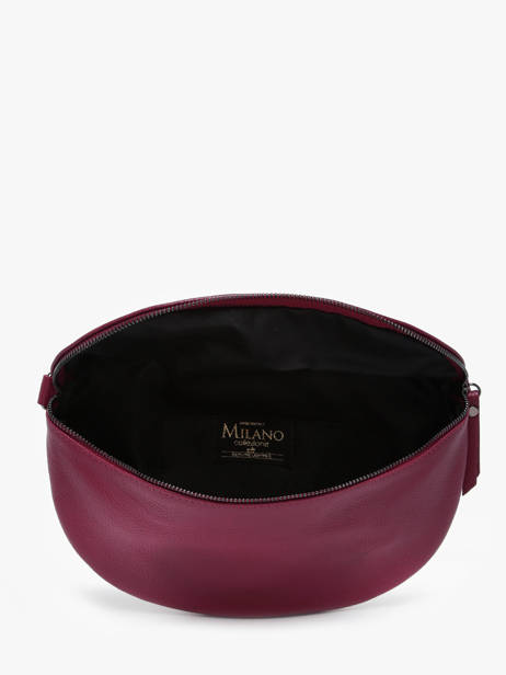 Leather Caviar Belt Bag Milano Red caviar CA21123 other view 2