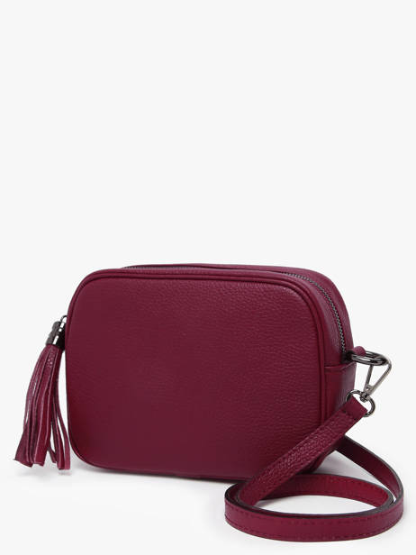 Crossbody Bag Caviar Leather Milano Red caviar CA2006N other view 1