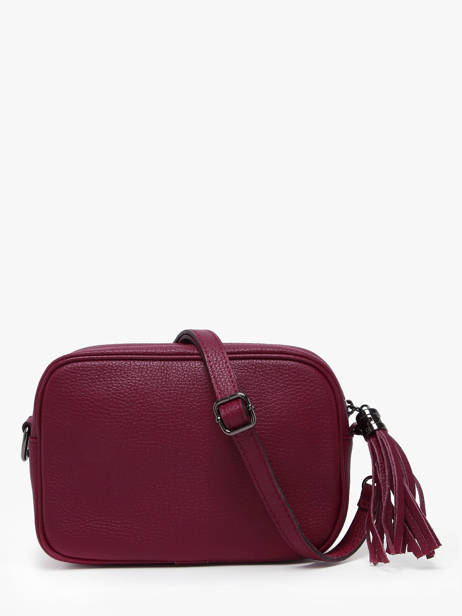 Crossbody Bag Caviar Leather Milano Red caviar CA2006N other view 3