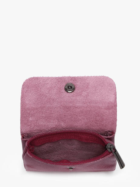 Coin Purse Leather Milano Red caviar CA23092 other view 1
