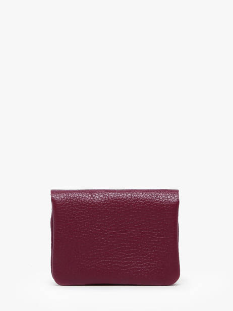 Coin Purse Leather Milano Red caviar CA23092 other view 2