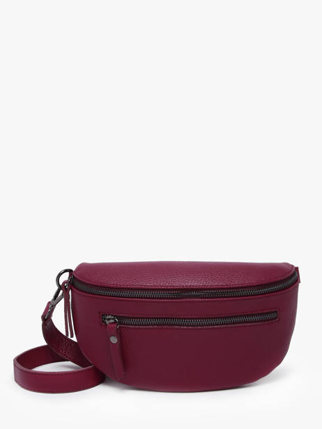 Leather Caviar Belt Bag Milano Red caviar CA23111