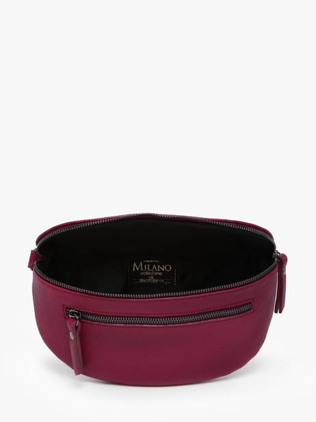 Leather Caviar Belt Bag Milano Red caviar CA23111 other view 2