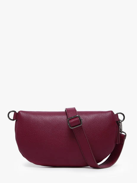 Leather Caviar Belt Bag Milano Red caviar CA23111 other view 3