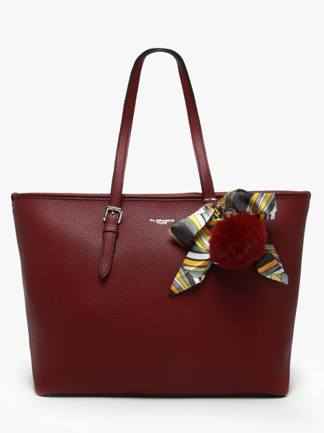 A4 Size  Shoulder Bag Grained Miniprix Red grained 1