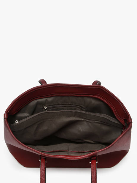 A4 Size  Shoulder Bag Grained Miniprix Red grained 1 other view 1