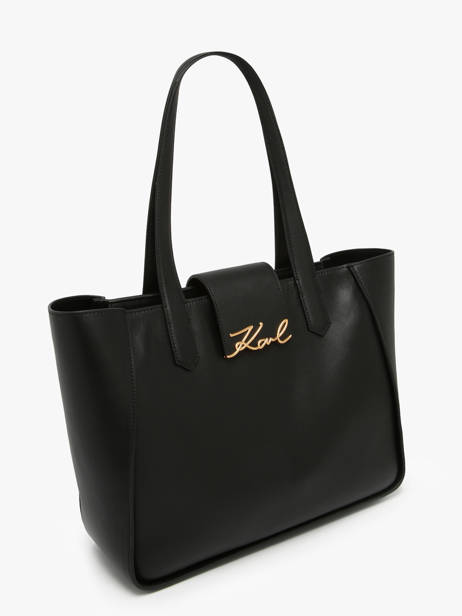 Shoulder Bag K Signature Leather Karl lagerfeld Black k signature A3W30133 other view 1