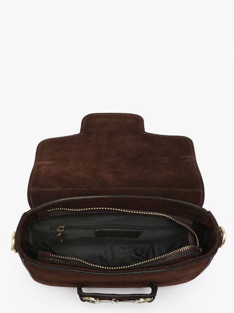 Sac Bandoulière Velvet Cuir Milano Marron velvet VE260611 vue secondaire 2
