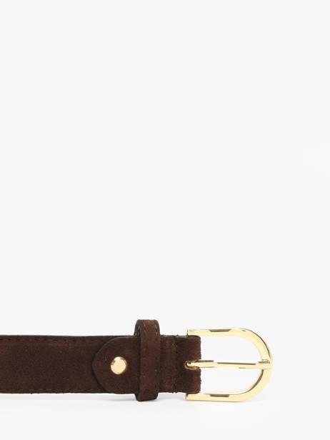 Ceinture Réglable Milano Marron velvet VE25067 vue secondaire 1