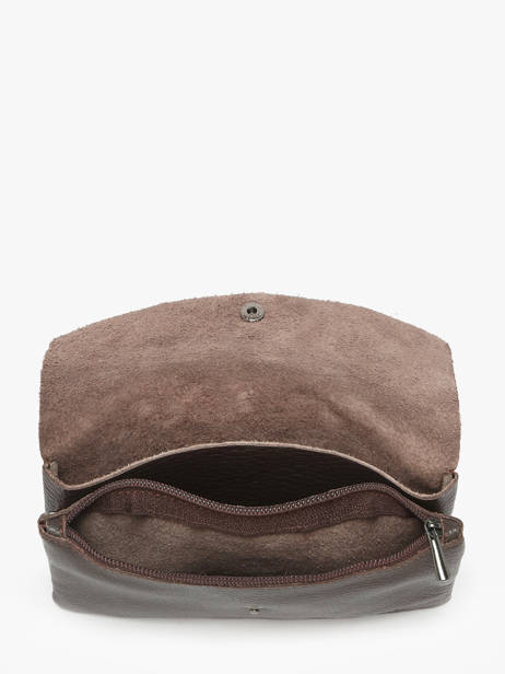 Sac Bandoulière Caviar Cuir Milano Marron caviar CA23067 vue secondaire 3