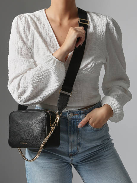 Sac BandouliÃ¨re Bryant Cuir Michael kors Noir bryant S5GYTC5L vue secondaire 1