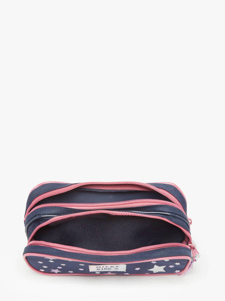 2-compartment Pouch Milky kiss Blue fable world 3701124 other view 1