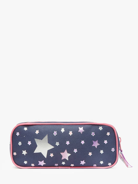 2-compartment Pouch Milky kiss Blue fable world 3701124 other view 2