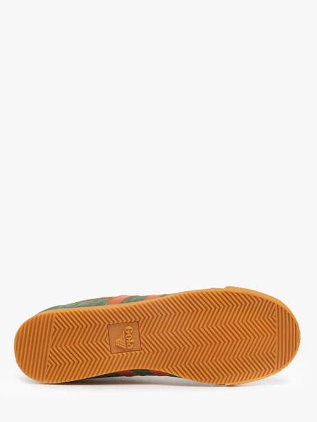 Sneakers Harrier En Cuir Gola Vert men CMA192 vue secondaire 4