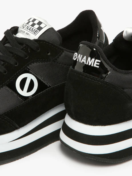 Sneakers Plateforme Flex M Jogger En Cuir No name Noir women IMN60415 vue secondaire 2