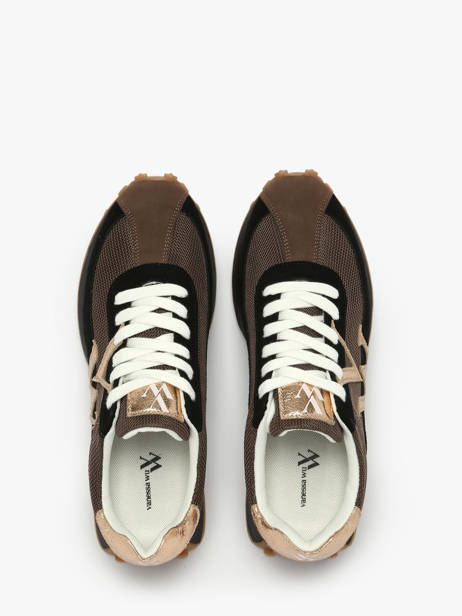 Sneakers Pia Vanessa wu Noir women BK2623NR vue secondaire 3