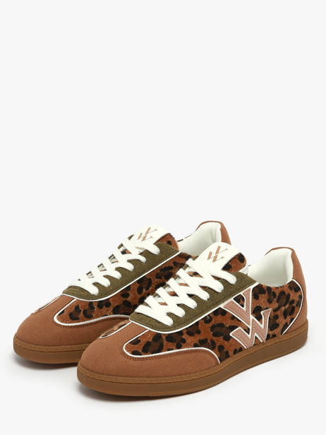 Sneakers Suzanne Vanessa wu Marron women BK2806NR vue secondaire 1