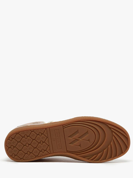 Sneakers Sarah Vanessa wu Or women BK2805OR vue secondaire 4
