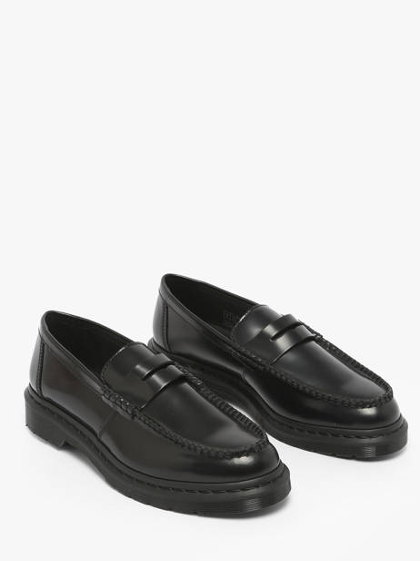 Mocassins Penton 84 En Cuir Dr martens Noir men 25015001 vue secondaire 1