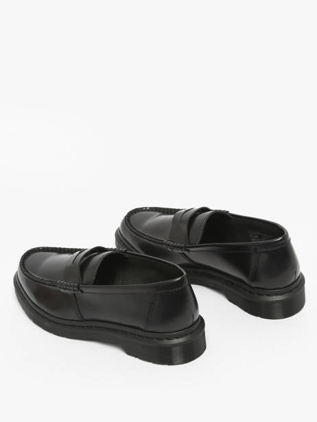 Mocassins Penton 84 En Cuir Dr martens Noir men 25015001 vue secondaire 2