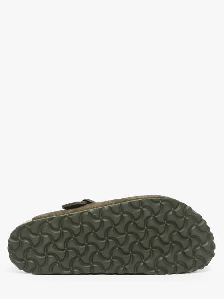 Mules Boston En Cuir Birkenstock Vert women 1024714 vue secondaire 4
